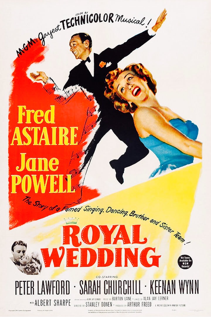 Poster of Royal Wedding, starring Jane Powell and Fred Astaire