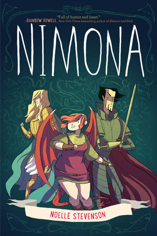Cover of Nimona by Noelle Stevenson