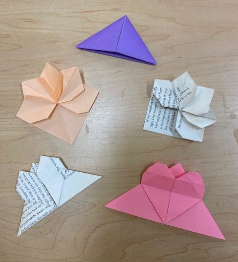 Teen Take & Make - Origami bookmarks