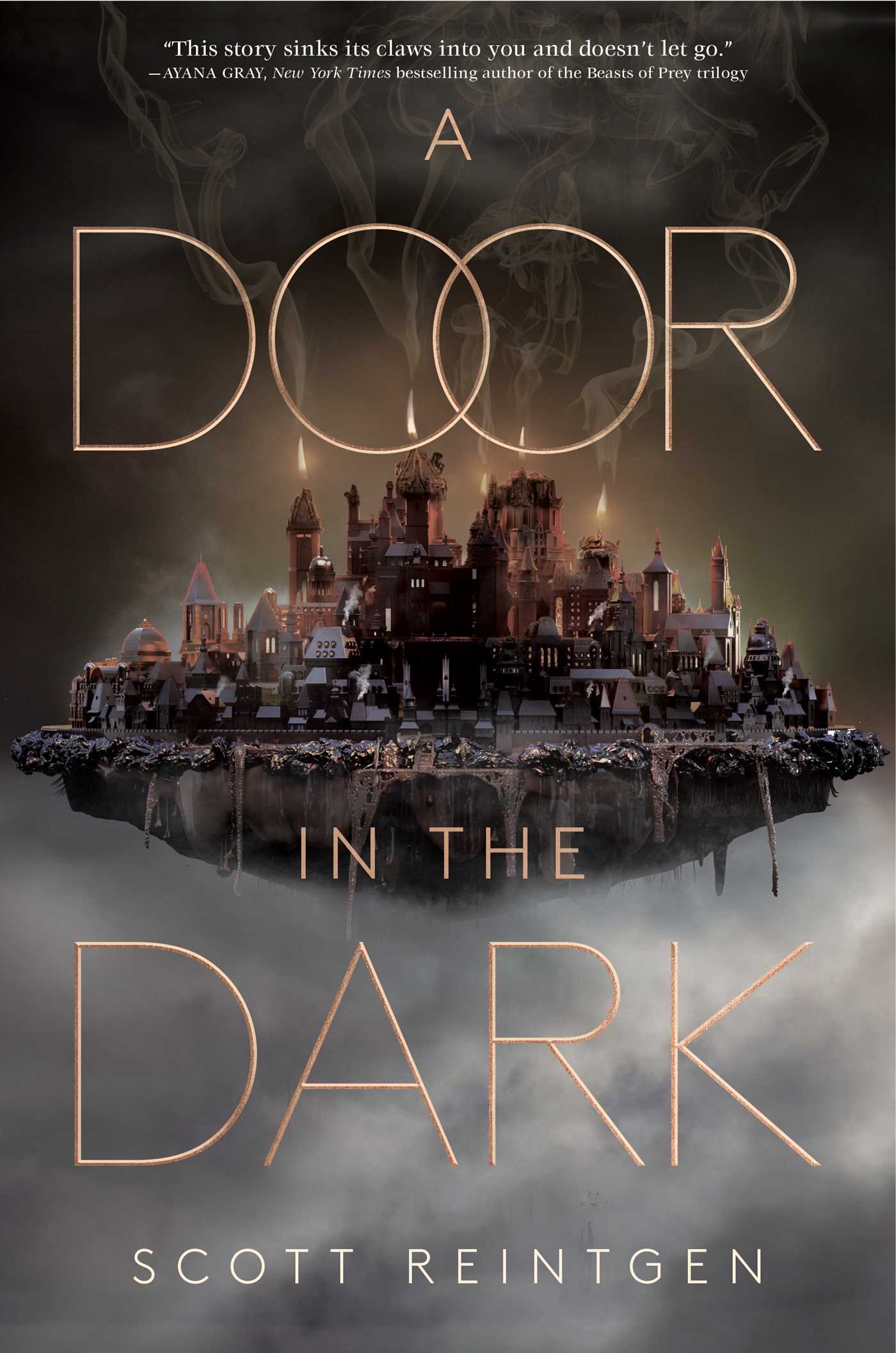 Cover of YA novel A Door in the Dark by Scott Reintgen