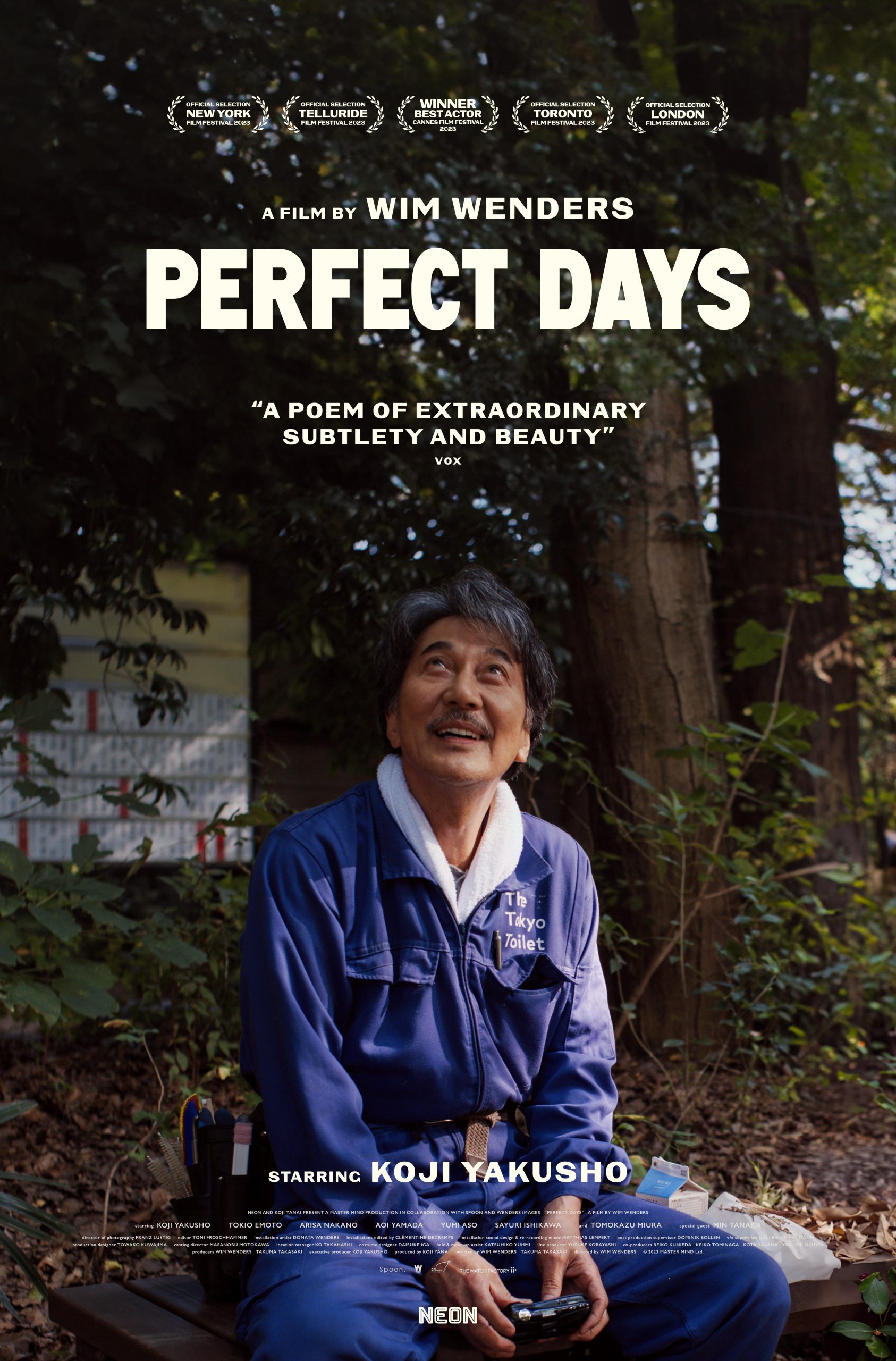 Foreign Film Lovers Club: "Perfect Days" (ZOOM)